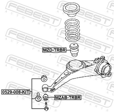 FEBEST MZD-TRBR EAN: 4056111165745.