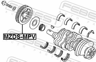 FEBEST MZDS-MPV EAN: 4056111108889.