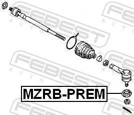 FEBEST MZRB-PREM EAN: 4056111011561.