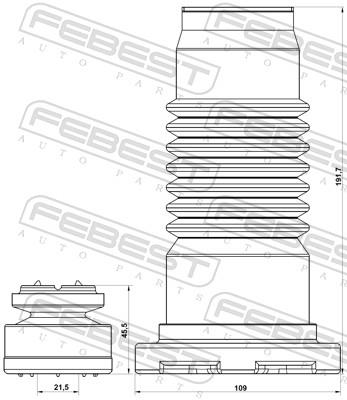 FEBEST MZSHB-GHF-KIT EAN: 4056111146430.