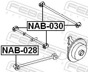 FEBEST NAB-028 EAN: 4056111010328.