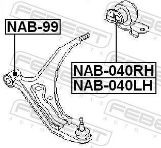FEBEST NAB-040LH EAN: 4056111038445.