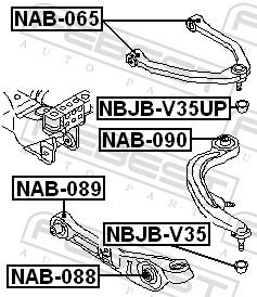 FEBEST NAB-065 EAN: 4056111027609.