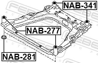 FEBEST NAB-341 EAN: 4056111089164.