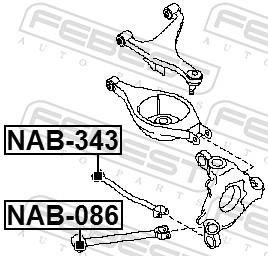 FEBEST NAB-343 EAN: 4056111091075.