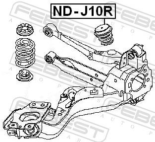 FEBEST ND-J10R EAN: 4056111029825.