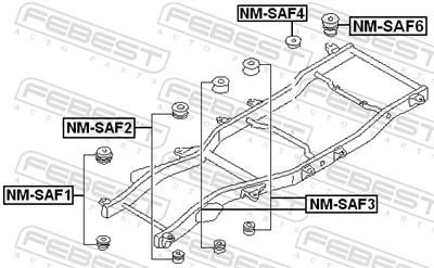 FEBEST NM-SAF2 EAN: 4056111017976.