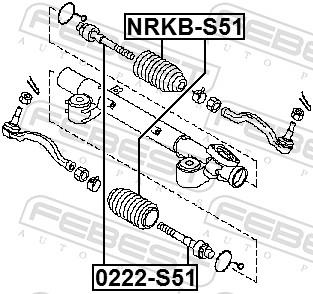 FEBEST NRKB-S51 EAN: 4056111087467.