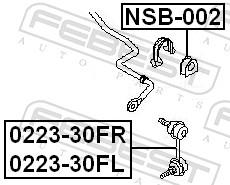 FEBEST NSB-002 EAN: 4056111006147.