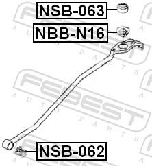 FEBEST NSB-062 EAN: 4056111089256.