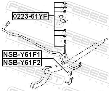 FEBEST NSB-Y61F1 EAN: 4056111027517.