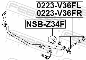 FEBEST NSB-Z34F EAN: 4056111109923.