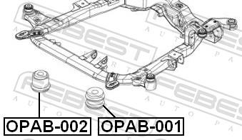 FEBEST OPAB-002 EAN: 4056111056982.