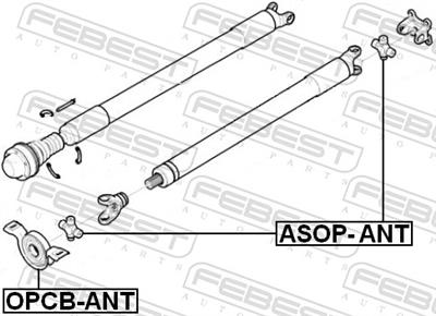 FEBEST OPCB-ANT EAN: 4056111073163.