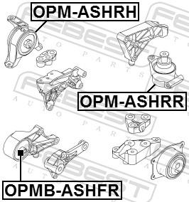 FEBEST OPMB-ASHFR EAN: 4056111089331.