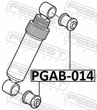 FEBEST PGAB-014 EAN: 4056111120409.
