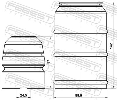 FEBEST PGSHB-BOXF-KIT EAN: 4056111145921.