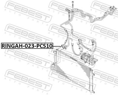 FEBEST RINGAH-023-PCS10 EAN: 4056111141039.