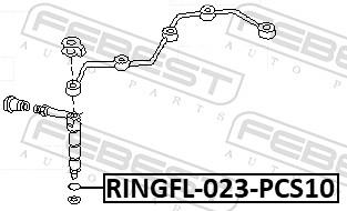 FEBEST RINGFL-023-PCS10 EAN: 4056111133614.