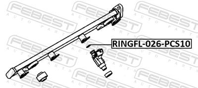 FEBEST RINGFL-026-PCS10 EAN: 4056111133645.