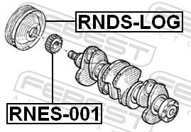 FEBEST RNDS-LOG EAN: 4056111054148.