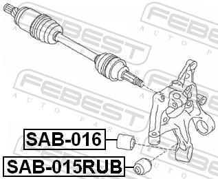 FEBEST SAB-015RUB EAN: 4056111057453.