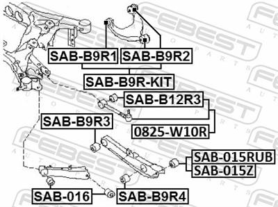 FEBEST SAB-B9R1 EAN: 4056111038285.