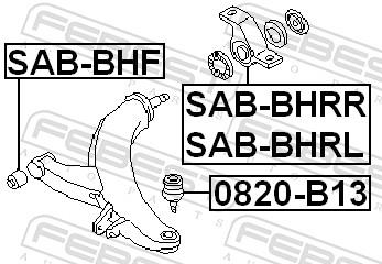 FEBEST SAB-BHRR EAN: 4056111010311.