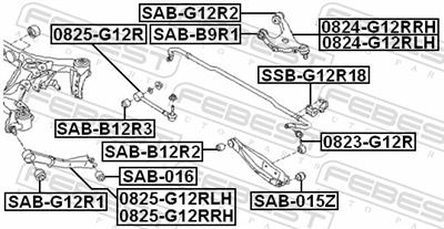 FEBEST SAB-G12R1 EAN: 4056111076065.