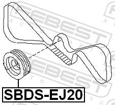 FEBEST SBDS-EJ20 EAN: 4056111027135.