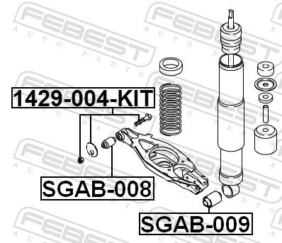 FEBEST SGAB-008 EAN: 4056111046662.