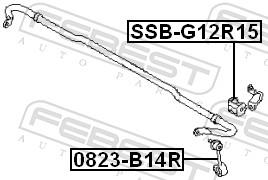 FEBEST SSB-G12R15 EAN: 4056111083452.