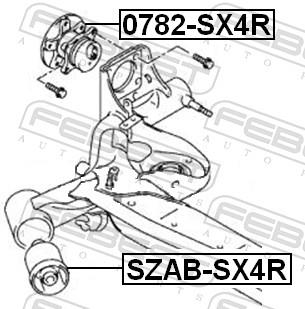 FEBEST SZAB-SX4R EAN: 4056111060095.