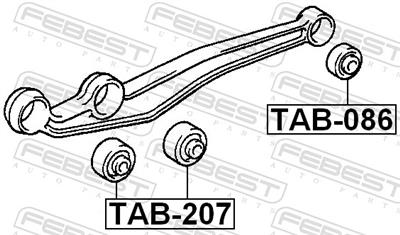 FEBEST TAB-086 EAN: 4056111000244.