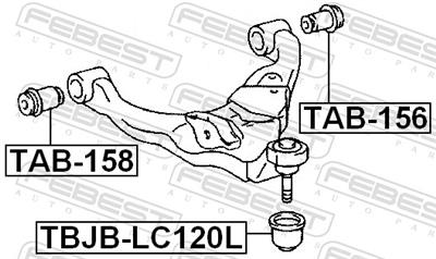 FEBEST TAB-158 EAN: 4056111012438.