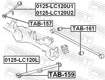 FEBEST TAB-161 EAN: 4056111005287.