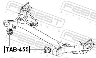 FEBEST TAB-455 EAN: 4056111037707.