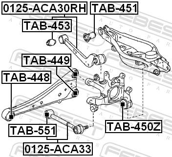 FEBEST TAB-551 EAN: 4056111099910.