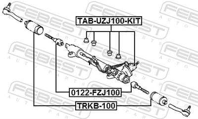 FEBEST TAB-UZJ100-KIT EAN: 4056111098210.