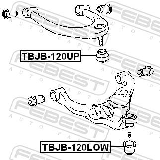 FEBEST TBJB-120UP EAN: 4056111012230.