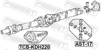 FEBEST TCB-KDH220 EAN: 4056111132150.