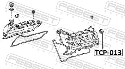 FEBEST TCP-013 EAN: 4056111140605.