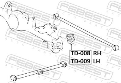 FEBEST TD-009 EAN: 4056111131634.
