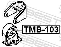 FEBEST TMB-103 EAN: 4056111008967.
