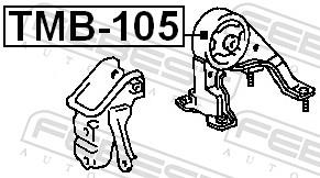 FEBEST TMB-105 EAN: 4056111008998.