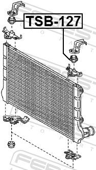FEBEST TSB-127 EAN: 4056111089218.