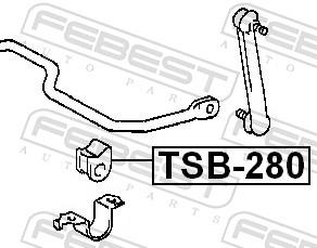 FEBEST TSB-280 EAN: 4056111034027.