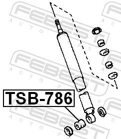 FEBEST TSB-786 EAN: 4056111016870.