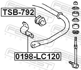 FEBEST TSB-792 EAN: 4056111022451.