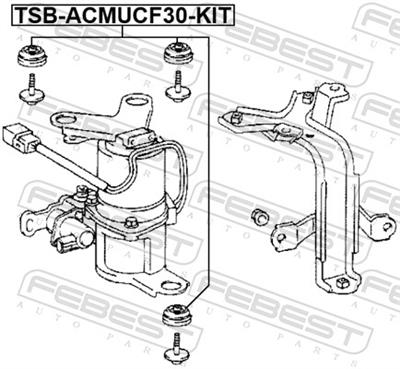 FEBEST TSB-ACMUCF30-KIT EAN: 4056111139500.